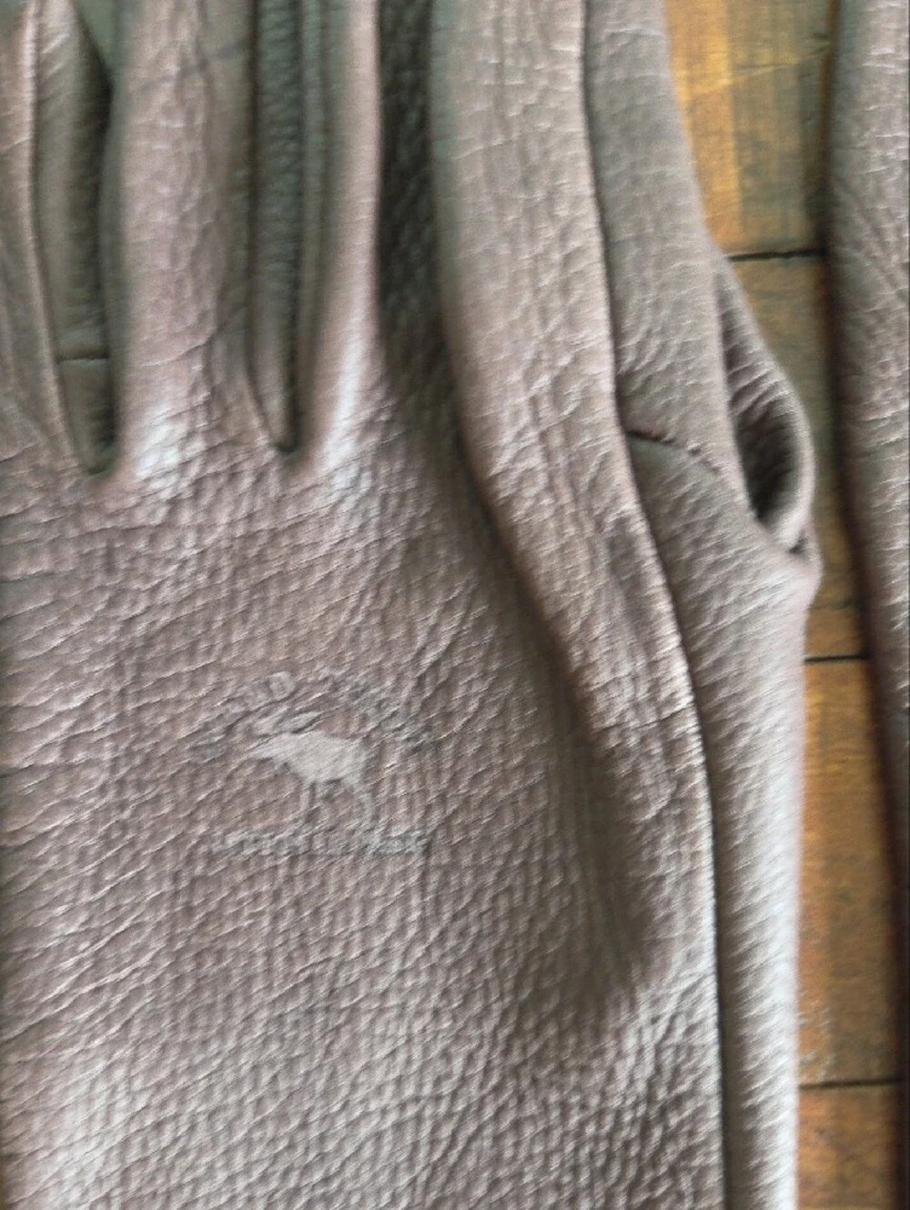 Geier Brown Leather Driving Gloves